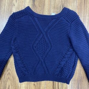 ❌SOLD❌Cropped knit long sleeve 💙